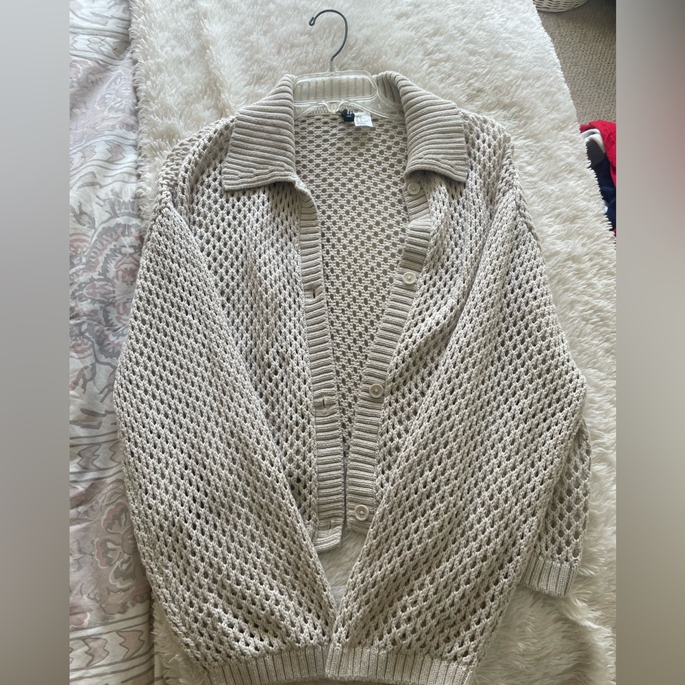 H&M Cream Knit Sweater